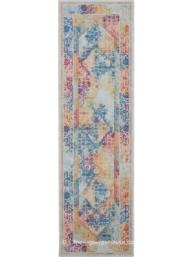 Ankara Ivory Multi Runner - 6