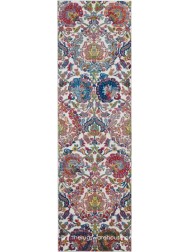 Ankara Ivory Blue Runner - Thumbnail - 6