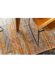 Riad Orange Rug - Thumbnail - 4