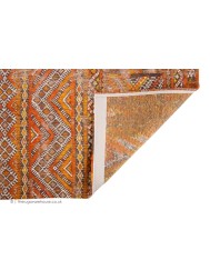 Riad Orange Rug - Thumbnail - 5