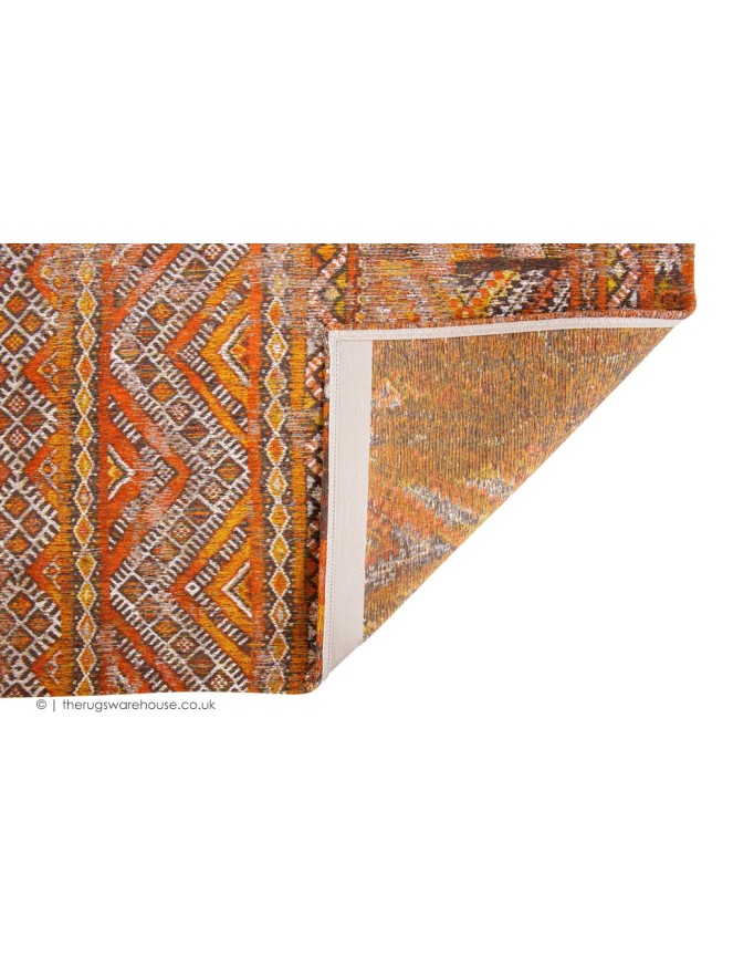 Riad Orange Rug - 5