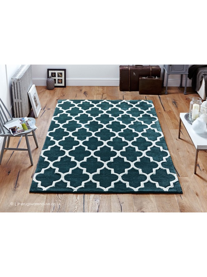 Arabesque Emerald Rug - 2