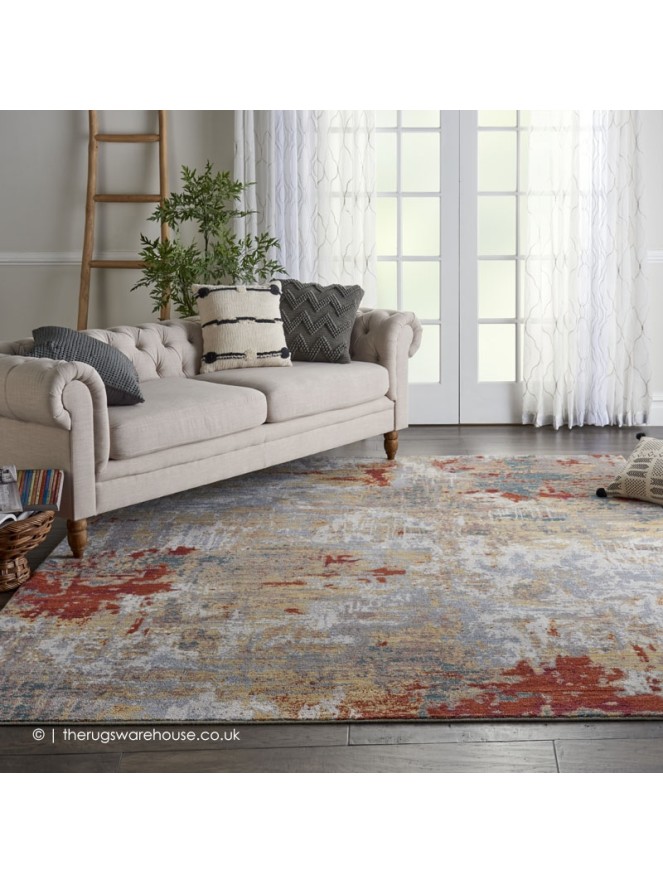 Artworks Grey Multi Rug - 2