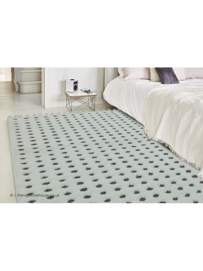 Dotty Grey Rug - 2