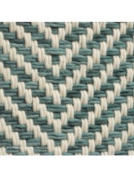 Twill Teal Rug - Thumbnail - 4