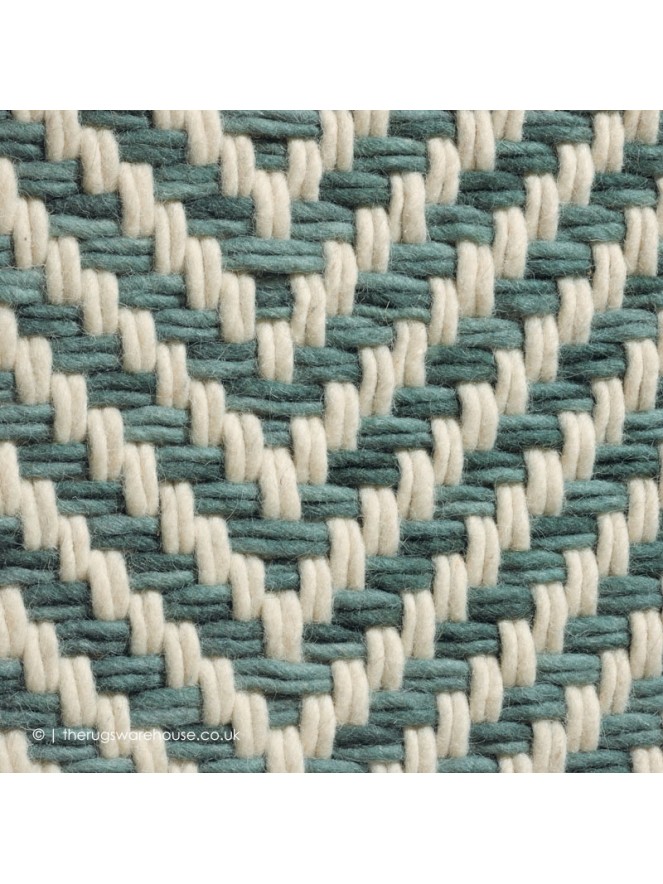 Twill Teal Rug - 4