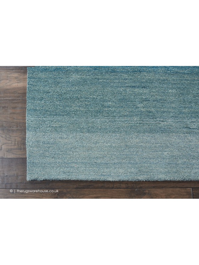 Linear Glow Aqua Rug - 6