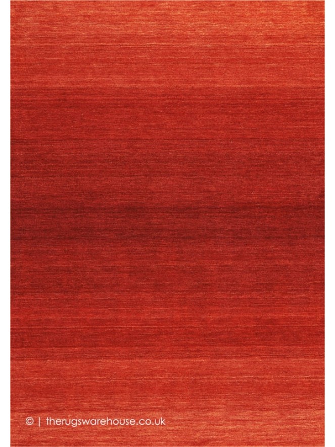 Linear Glow Sumac Rug - 6