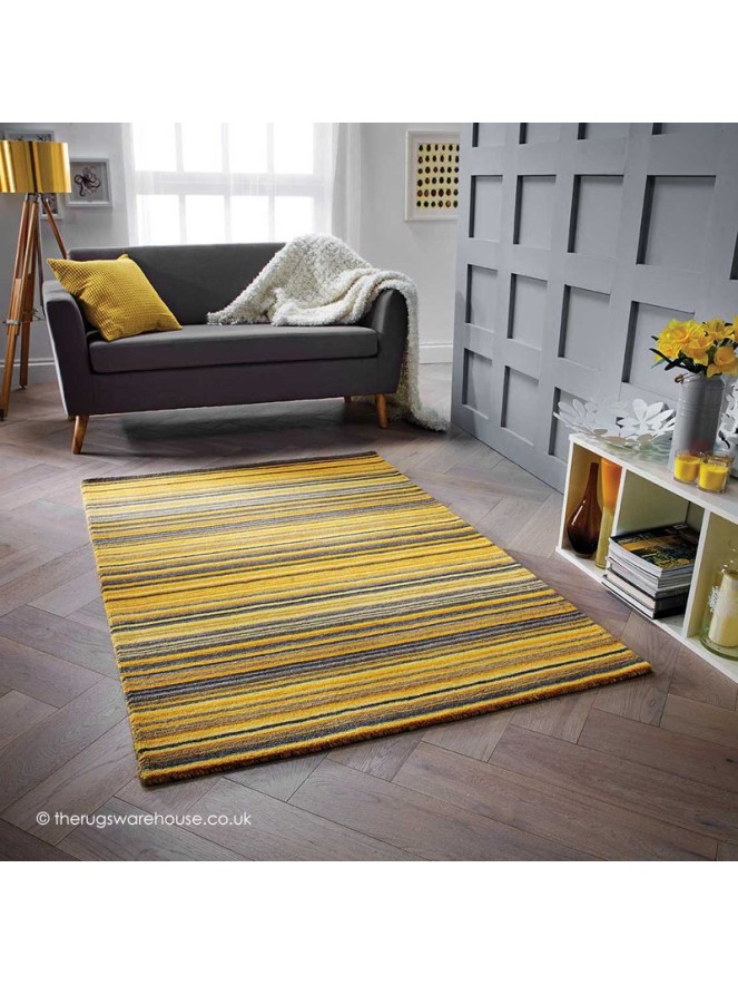 Carter Ochre Rug - 2