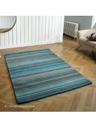 Carter Teal Rug - Thumbnail - 2