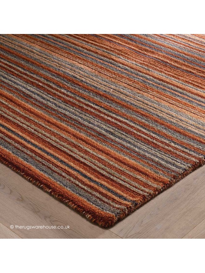 Carter Rust Rug - 3