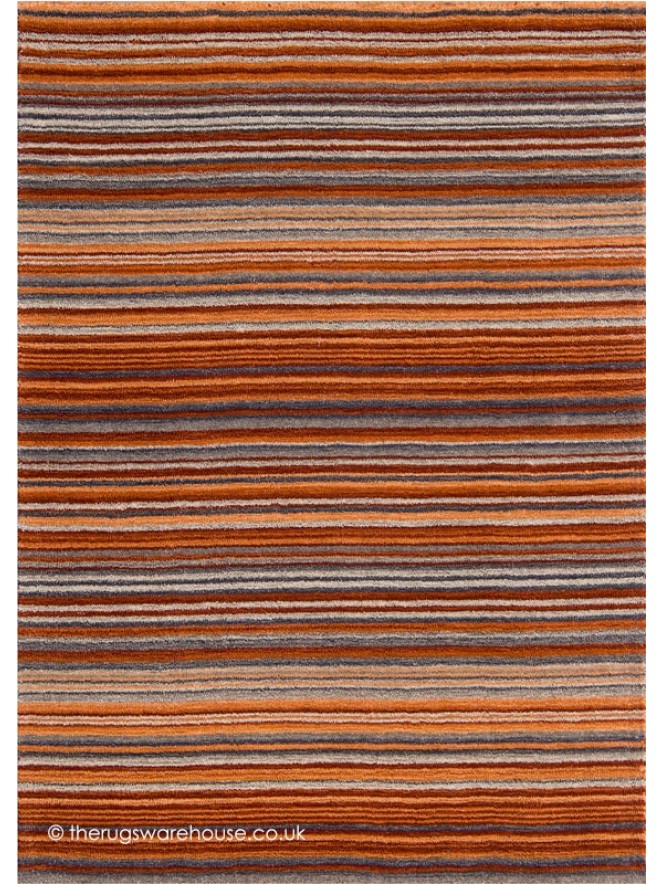 Carter Rust Rug - 5