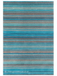 Carter Teal Rug - Thumbnail - 5