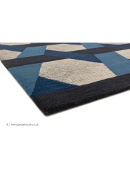 Camden Geo Blue Rug - Thumbnail - 5