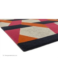 Camden Geo Orange Rug - Thumbnail - 5