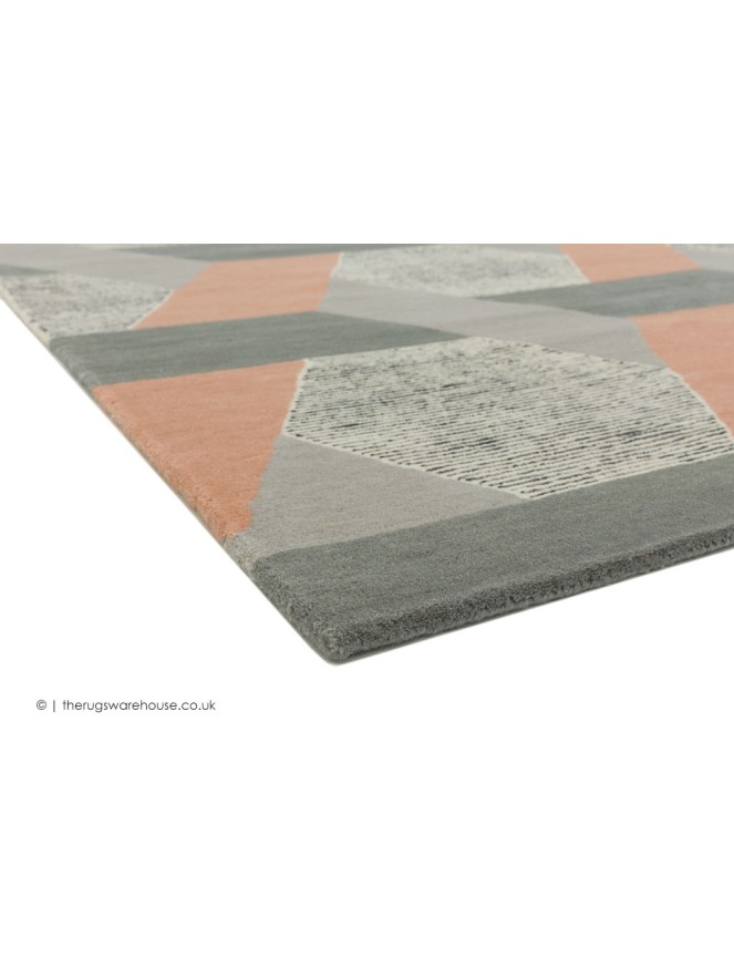 Camden Geo Pink Rug - 5