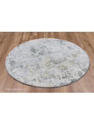 Tibesti Green Mix Circle Rug - Thumbnail - 2