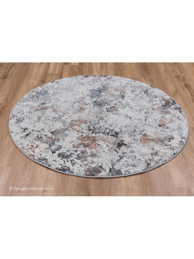 Yega Light Mix Circle Rug - 2