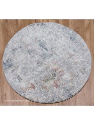 Tibesti Grey Mix Circle Rug - Thumbnail - 7