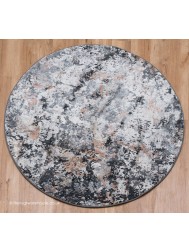 Yega Grey Mix Circle Rug - Thumbnail - 7