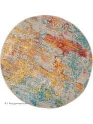 Celestial Sea Life Circle Rug - Thumbnail - 6