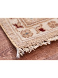 Chobi Ivory Red Rug - Thumbnail - 3