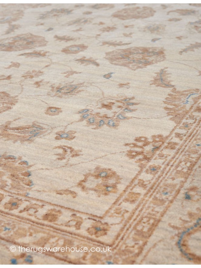 Chobi Beige Rug - 5