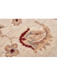 Chobi Ivory Red Rug - Thumbnail - 6