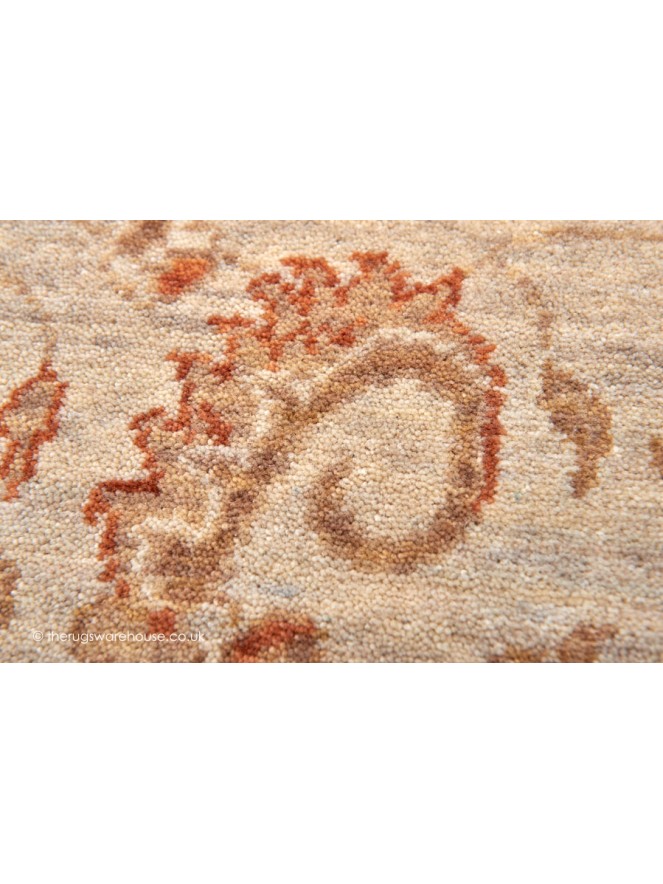 Chobi Rust Rug - 6