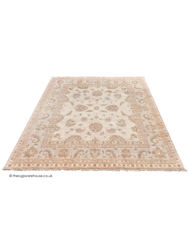 Chobi Beige Rug - 7