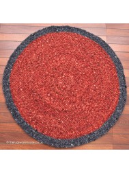 Mauritius Red Grey Rug - Thumbnail - 6