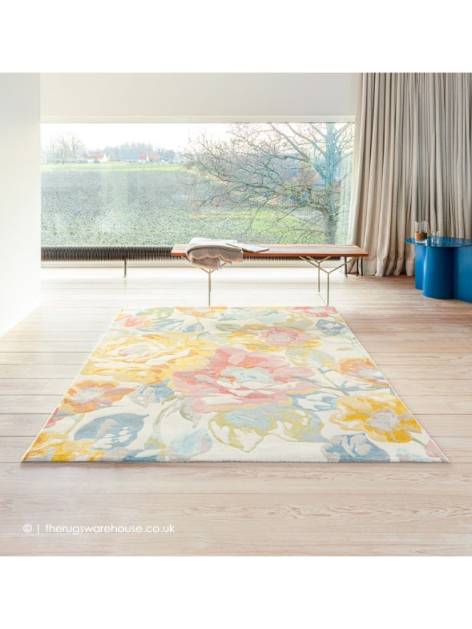 Flower Splash Rug - 2