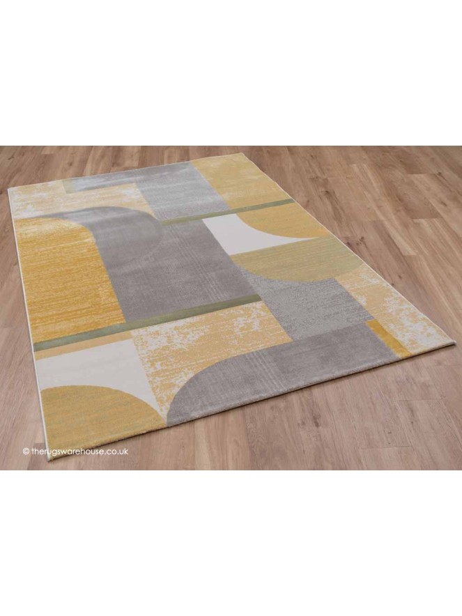 Lora Yellow Rug - 3