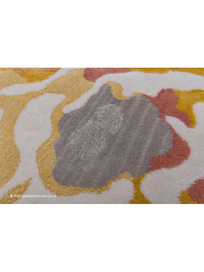 Flower Splash Circle Rug - 6