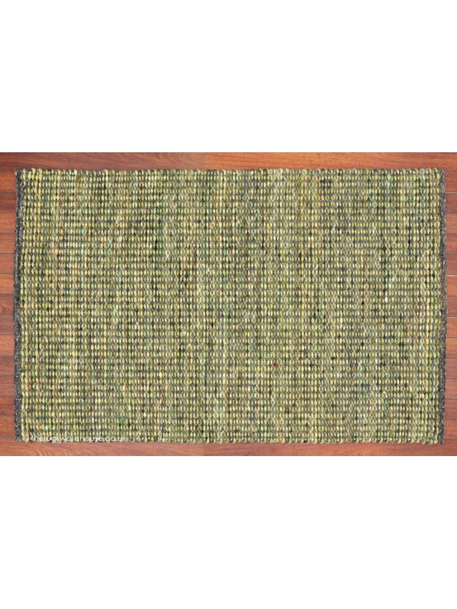 Wellington Green Grey Rug - 7