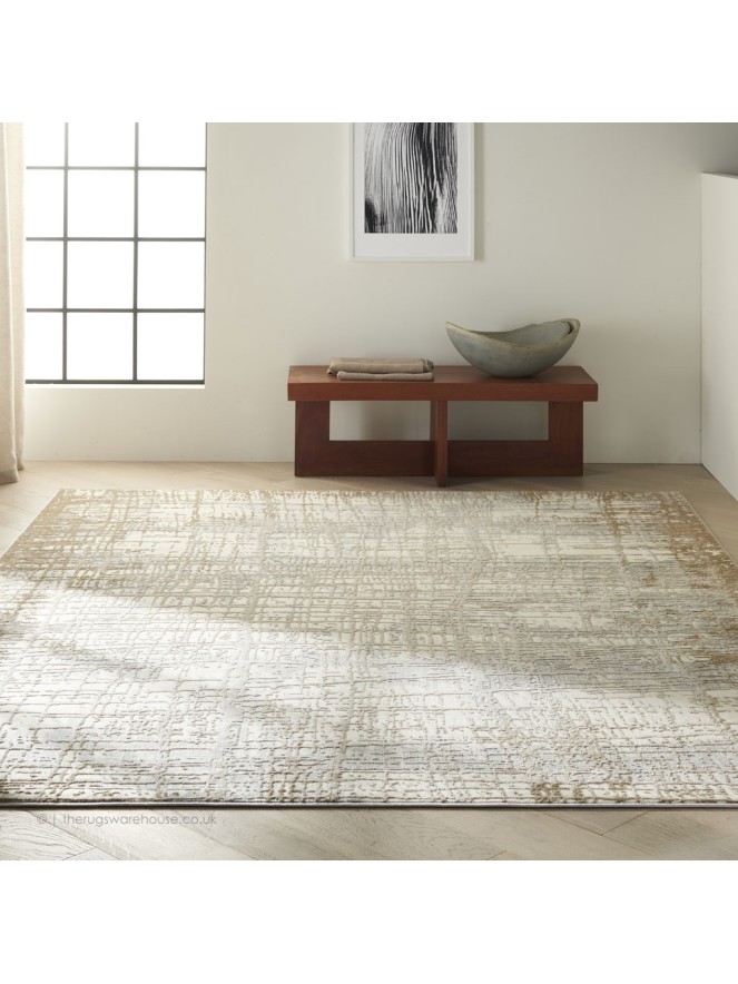 Cross Taupe Rug - 2