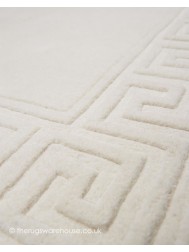 Classic Greek Key Ivory Rug - Thumbnail - 5