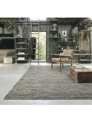 Pinstripe Grey Rug - Thumbnail - 2