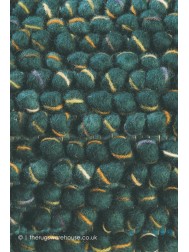 Pinstripe Green Rug - Thumbnail - 4