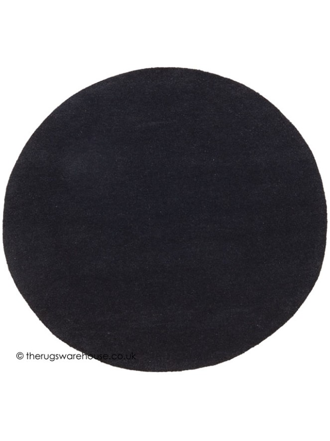 Comfort Black Circle Rug - 6