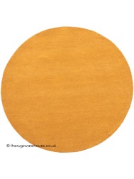 Comfort Yellow Circle Rug - Thumbnail - 6