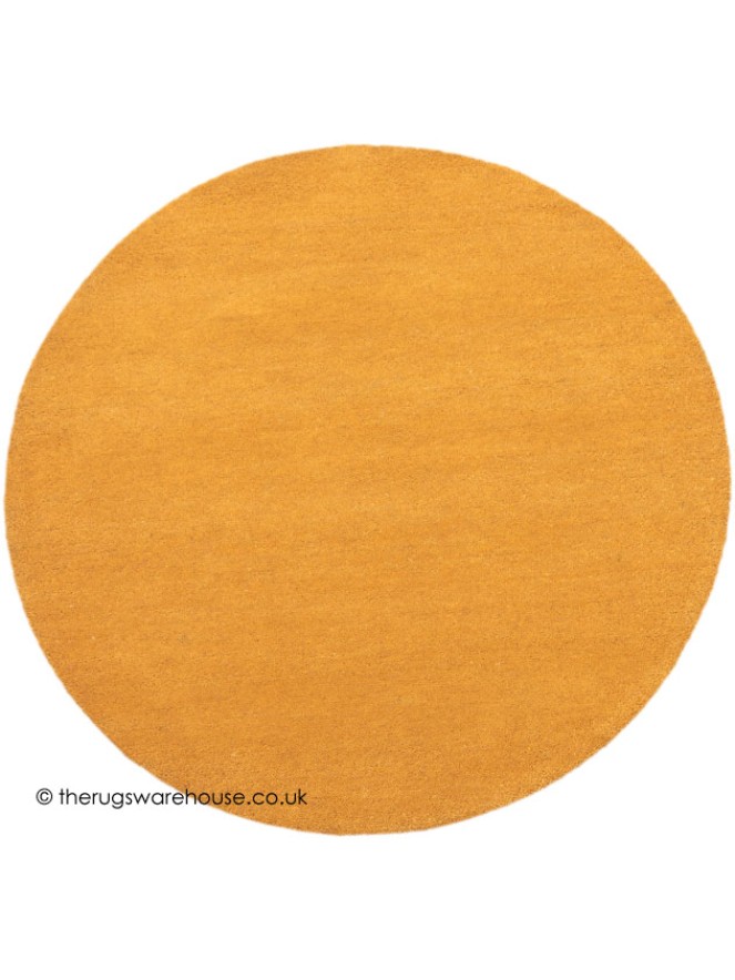 Comfort Yellow Circle Rug - 6