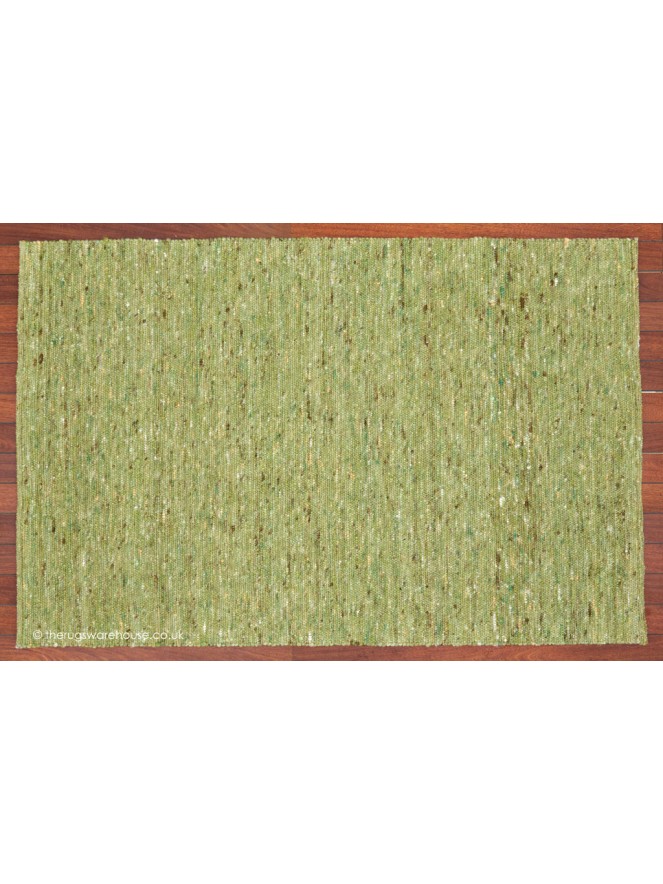 Country Green Rug - 6