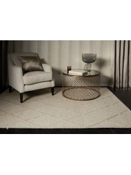 Coast Diamond Cream Rug - Thumbnail - 2