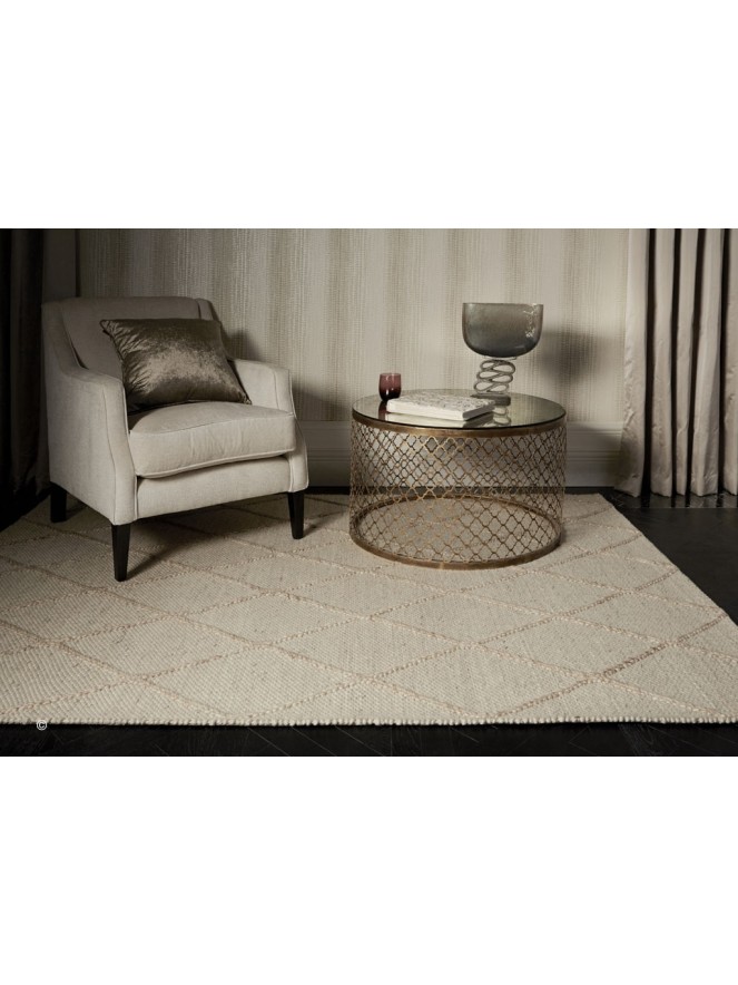 Coast Diamond Cream Rug - 2