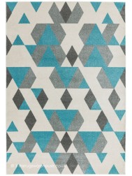 Pyramids Blue Rug - Thumbnail - 4