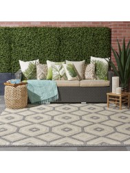 Cozumel Diamond Cream Rug - Thumbnail - 2