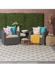 Cozumel Blossom Cream Rug - Thumbnail - 2