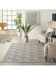 Cozumel Plain Light Grey Rug - Thumbnail - 3