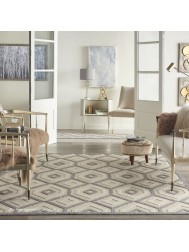 Cozumel Diamond Cream Rug - Thumbnail - 3